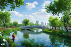 卫河新乡段生态修复工程启动 河道治理助力绿色转型