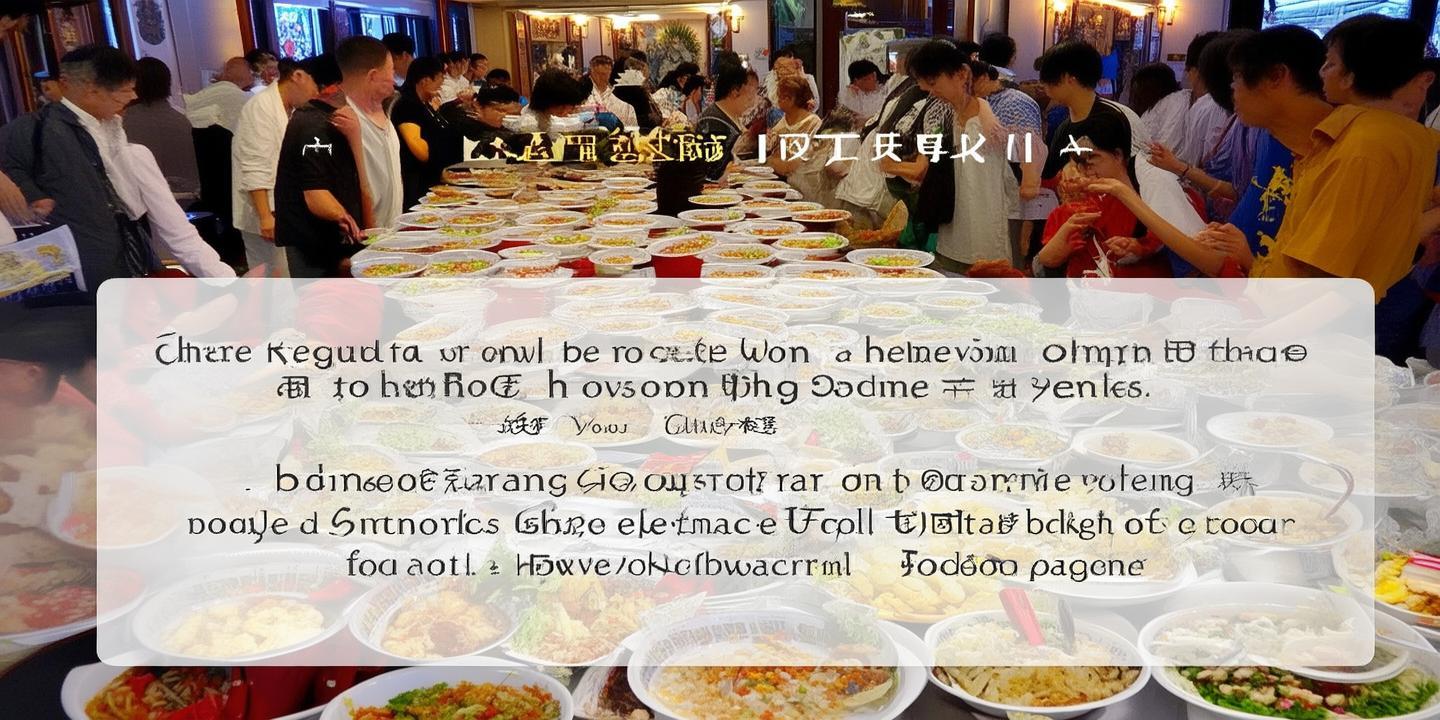 长垣市“起重之乡”流水席出新规,剩菜打包换积分奖励,倡导文明用餐新风尚